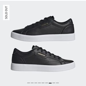 Adidas Black Sleek Sneakers